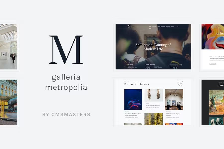 GALLERIA METROPOLIA -ART MUSEUM & EXHIBITION GALLERY THEME